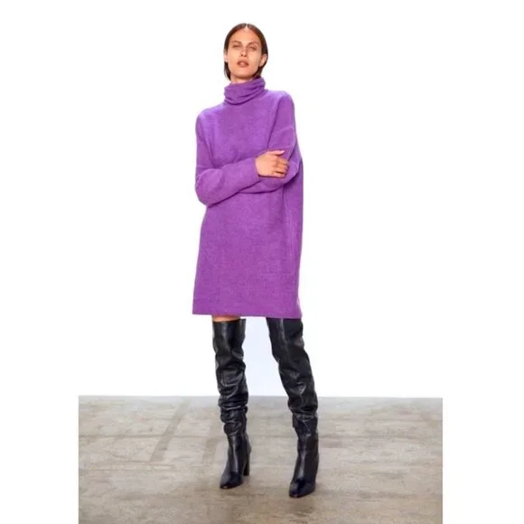 Zara Soft Feel Dress sz S - Picture 1 of 12